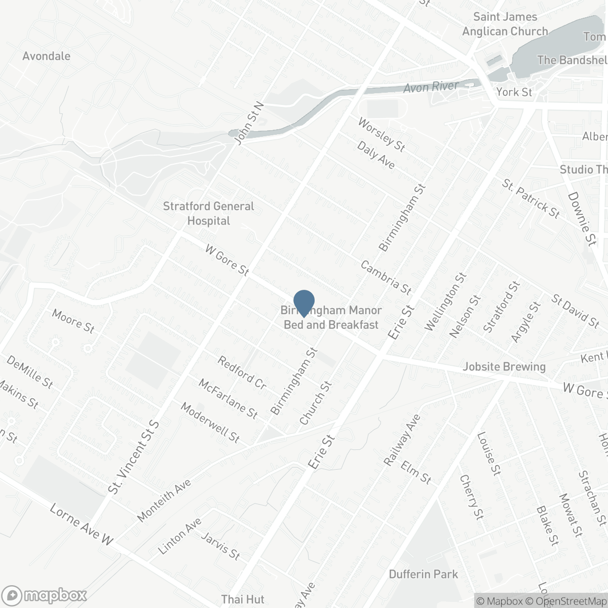 374 WEST GORE STREET, Stratford, Ontario N5A 1L1